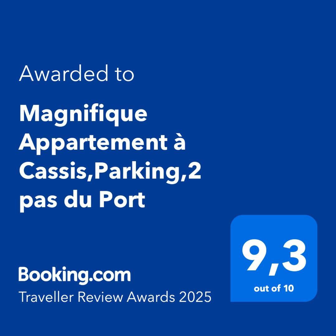 Magnifique Appartement A Cassis,Parking,2 Pas Du Port 외부 사진